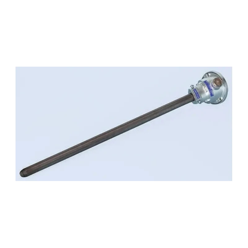 Reckmann Type K Thermocouple 22 mm Diameter, 500 mm Length, Connection Head Terminal, 1370 °C Max R7-901-OF