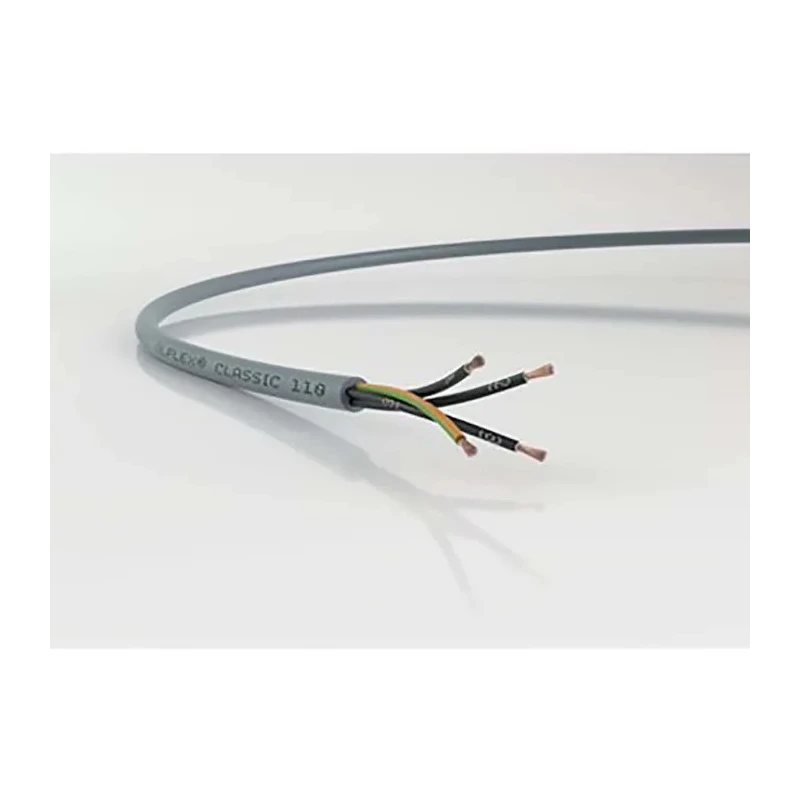 RS PRO OLFLEX CLASSIC 110 YY Control Cable, 3 Cores 18 AWG Stranded Copper, Unscreened, 50 m, Polyvinyl Chloride 1119203