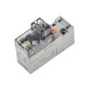 SMC Pneumatic Control Valve 3/2 NC Solenoid/Spring Manifold Mount 24V DC 0.7 Mpa SY100 Series 