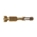 TE Connectivity AMPMODU MOD IV Series Female Crimp Terminal, 26 AWG Max, Gold Plated, Intermediate Pressure, Crimp 141708-1
