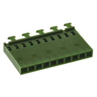TE Connectivity AMPMODU MOD IV Female Connector Housing, 2.54 mm Pitch, 10 Way, 1 Row Straight 1-925369-0
