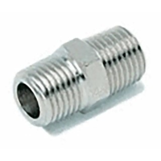 RS PRO Brass Pipe Fitting Straight 1/2 In BSPT Male Threaded Nipple Male BSPT 1/2 In to Male British Standard 176-0981