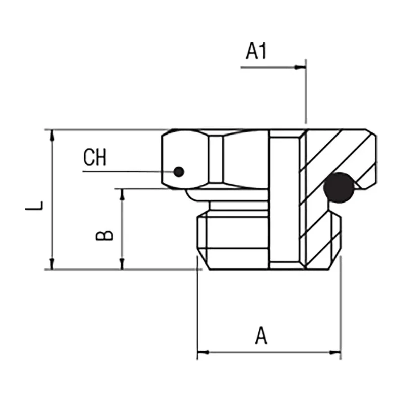 RS PRO Brass Pipe Fitting Straight Threaded Reducer Male G 3/8 in to Female BSPP 1/8 in 176-1020