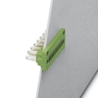 Phoenix Contact Pluggable Terminal Block 8-Contact 3.81 mm Pitch 1 Row 160V Polyamide Housing 12A Current 1827596