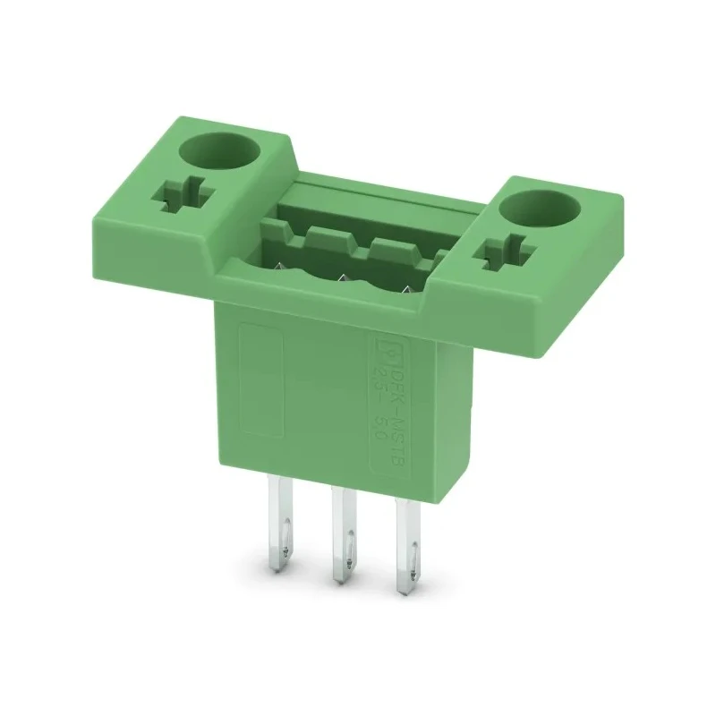 Phoenix Contact Pluggable Terminal Block 3-Contact, 5 mm Pitch, 1 Row, 12A, 630V, Polyamide Housing 0707112