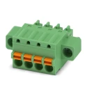 Phoenix Contact FK-MCP 1.5/4-STF-3.81 Series Pluggable Terminal Block 4-Contact 3.81 mm Pitch 320V 8A 1851258