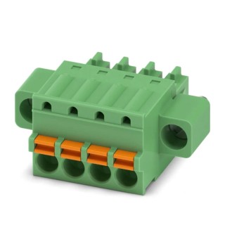 Phoenix Contact FK-MCP 1.5/4-STF-3.81 Series Pluggable Terminal Block 4-Contact 3.81 mm Pitch 320V 8A 1851258