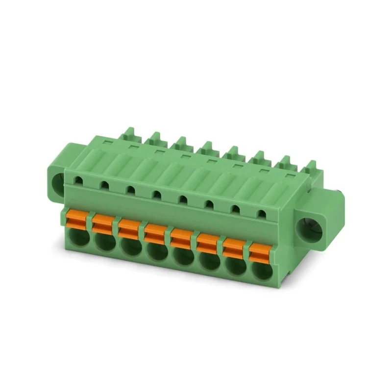 Phoenix Contact Pluggable Terminal Block FK-MCP 1.5/8-STF-3.81 Series, 8-Contact, 3.81 mm Pitch, 1 Row, 160 V, 8 A 1851290