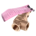 Nabic Valve Safety Products 4 bar Pressure Relief Valve Threaded BSP Bronze Body Female Inlet and Outlet 3/4 N-542-020 4 BAR