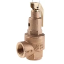 Nabic Valve Safety Products 4 bar Pressure Relief Valve Threaded BSP Bronze Body Female Inlet and Outlet 3/4 N-542-020 4 BAR