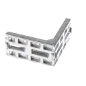Bosch Rexroth M8 Angle Bracket Connecting Component Strut Profile 45 mm Groove Size 10 mm 3842523570