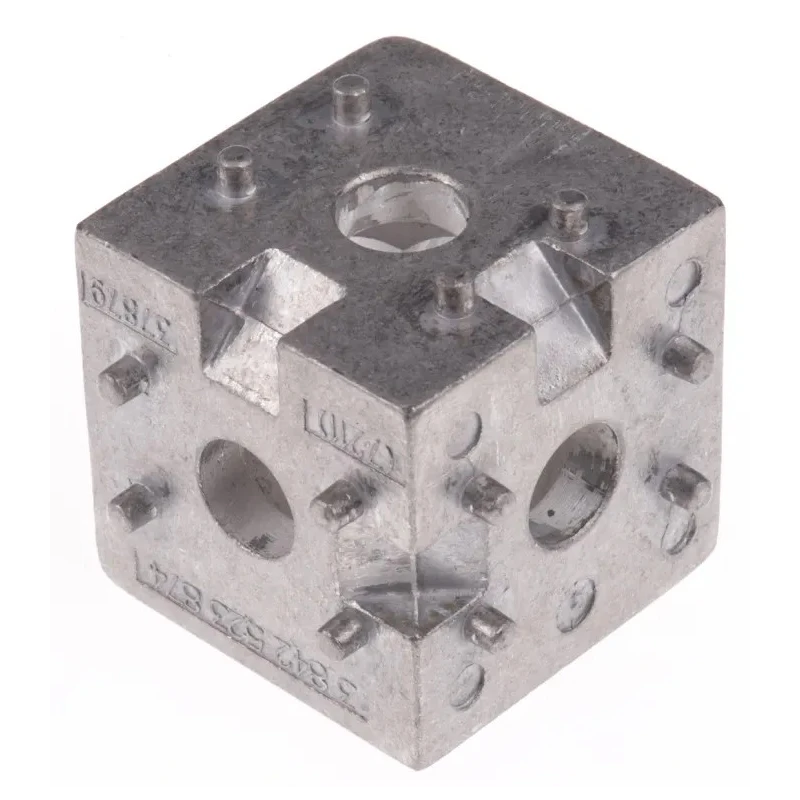 Bosch Rexroth Corner Cube Kit Connecting Component Strut Profile 45 mm Groove Size 10 mm 3842549872