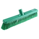 Vikan Floor Broom Green With Polyethylene Terephthalate Bristles For Wet Areas Dry Areas 31792