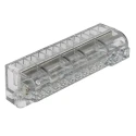 RS PRO Non-Fuse DIN Rail Terminal Block Clear, Single-Pole Indirect Clamping, 16mm² 6mm² Cable CSA, Screw 388-2855