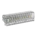 RS PRO Non-Fuse DIN Rail Terminal Block Clear, Single-Pole Indirect Clamping, 16mm² 6mm² Cable CSA, Screw 388-2855