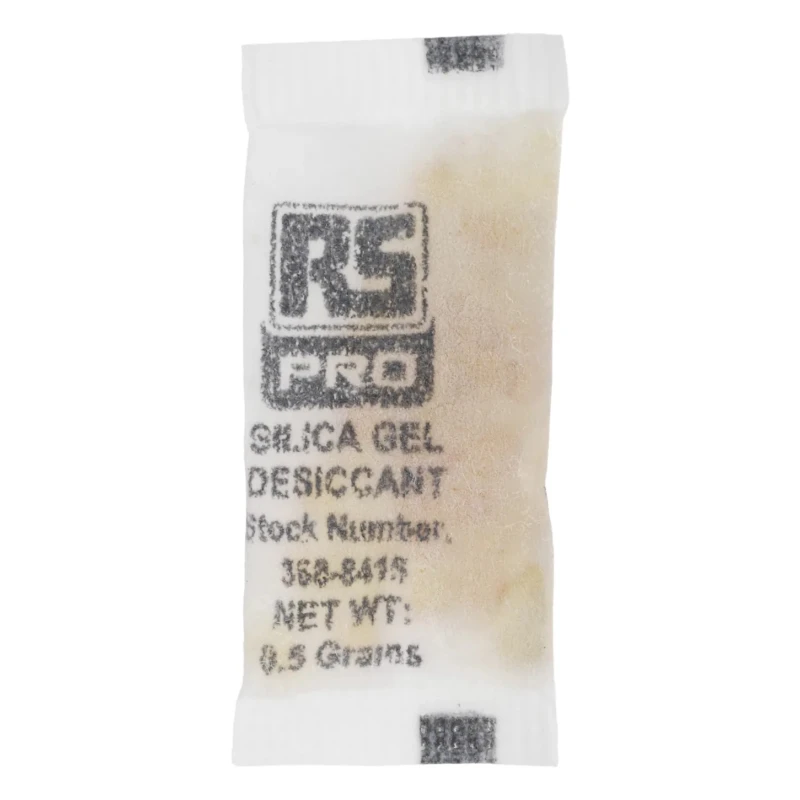 RS PRO Silica Gel Desiccant Sachets 0.5 g 160°C Reactivation Temperature 388-8415