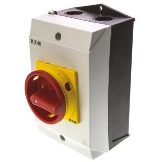 Eaton 3-Pole Surface Mount Isolator Switch 190A, 13 kW, IP65, 230V AC 120V DC, Model IP65