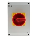 Eaton 6-Pole Surface Mount Isolator Switch IP65, 520A, 22 kW Power Rating, 3 Phase, Red Handle, Model 