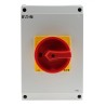 Eaton 6-Pole Surface Mount Isolator Switch IP65, 520A, 22 kW Power Rating, 3 Phase, Red Handle, Model