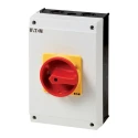 Eaton 6-Pole Surface Mount Isolator Switch IP65, 520A, 22 kW Power Rating, 3 Phase, Red Handle, Model 