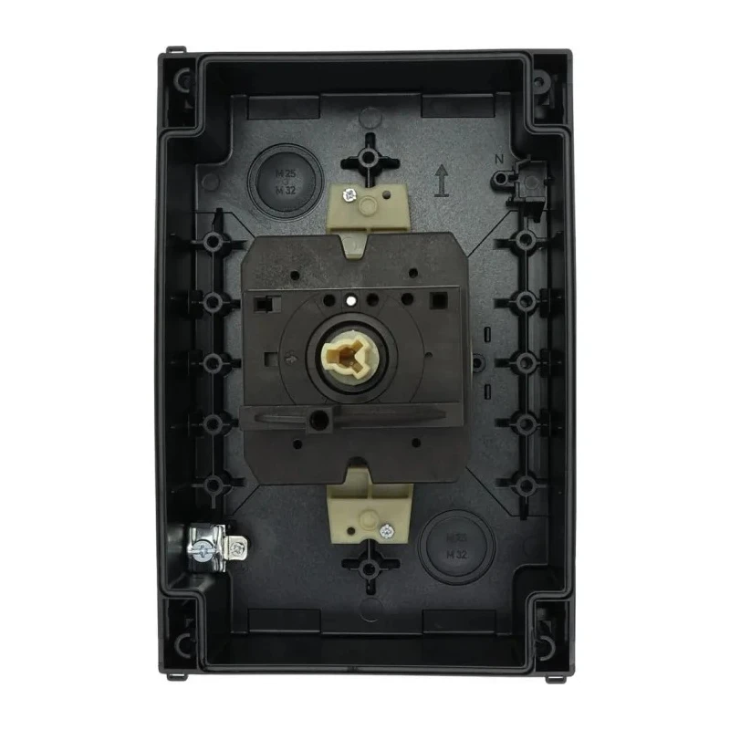 Eaton 6-Pole Surface Mount Isolator Switch IP65, 520A, 22 kW Power Rating, 3 Phase, Red Handle, Model 