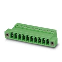 Phoenix Contact IMC 1.5/4-STGF-3.81 Series Pluggable Terminal Block, 4-Contact, 3.81 mm Pitch, 320V, 8A Current 1858057