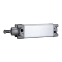 RS PRO Double Acting Pneumatic Cylinder 63mm Bore 160mm Stroke X Series Stainless Steel Body 176-1668