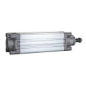 RS PRO Double Acting Pneumatic Cylinder 63mm Bore 160mm Stroke X Series Stainless Steel Body 176-1668
