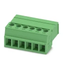 Phoenix Contact IMC 1.5/6-ST-3.81 Series Pluggable Terminal Block, 6-Contact, 3.81 mm Pitch, 320V, 8A, Polyamide 1857922