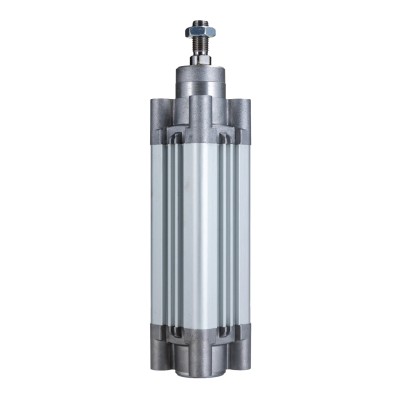 RS PRO Double Acting Cylinder 40mm Bore 80mm Stroke Stainless Steel Body Double Rod Female M12 Thread 10 bar 0°C to 176-1675