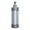 RS PRO Double Acting Cylinder 40mm Bore 80mm Stroke Stainless Steel Body Double Rod Female M12 Thread 10 bar 0°C to 176-1675