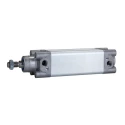 RS PRO Double Acting Cylinder 40mm Bore 80mm Stroke Stainless Steel Body Double Rod Female M12 Thread 10 bar 0°C to 176-1675