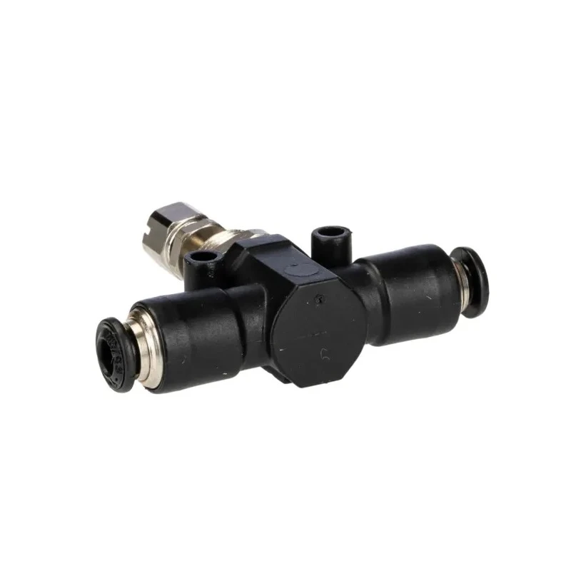 RS PRO Flow Controller Flow Regulator Push-in 4 mm Tube Ports Acetalic Resin, Brass, Stainless Steel 176-1892