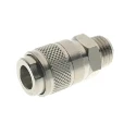 RS PRO Nickel Plated Brass 1/8 in Female BSP Quick Air Coupling 176-1899