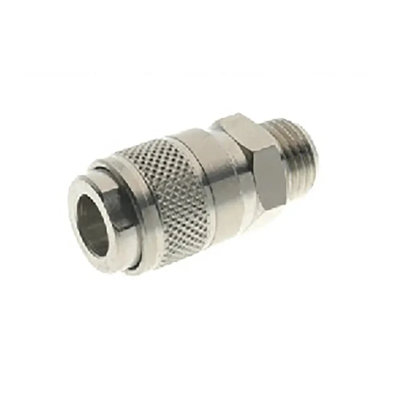 RS PRO Nickel Plated Brass 1/8 in Female BSP Quick Air Coupling 176-1899