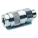 RS PRO Nickel Plated Brass Quick Air Coupling 1/4 in Female BSP 25 bar Pressure 80°C Temperature 176-1915