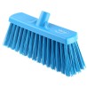 Vikan Blue Push Broom with Polyethylene Terephthalate Bristles for Food and Industrial Applications, 325mm Width, Model 29153