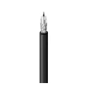 Belden 9223 Series RG58 Coaxial Cable 50 Ω 1.9kV AC Voltage 22AWG 152.4m Black Unterminated RG58