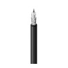 Belden 9223 Series RG58 Coaxial Cable 50 Ω 1.9kV AC Voltage 22AWG 152.4m Black Unterminated RG58