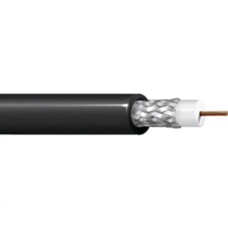 Belden 8240 Series RG58 Coaxial Cable 152.4 m, 52 Ω, 20AWG, Black, Unterminated RG58