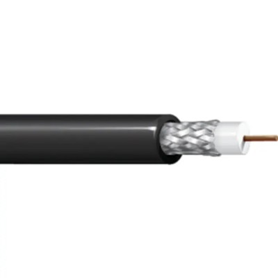 Belden 8240 Series RG58 Coaxial Cable 152.4 m, 52 Ω, 20AWG, Black, Unterminated RG58