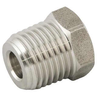 RS PRO Stainless Steel AISI 316L Threaded Pipe Fitting Threaded 3/8 in x 11-1/2 in 330°C 176-2190