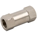 RS PRO FUNCTION Non Return Valve Brass Material 8 Bar Max Operating Pressure Female Inlet and Outlet 176-2266