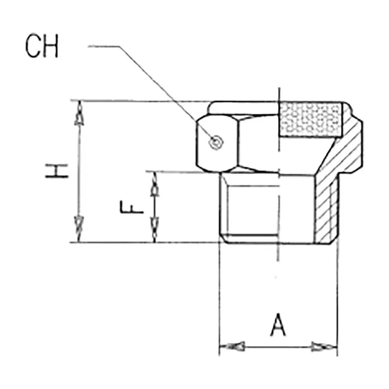 RS PRO Brass Pneumatic Silencer 1/2 in Threaded G, 12 bar Pressure, 24 mm Length 176-2282