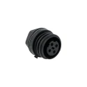Bulgin Circular Connector, 7 Contacts, Panel Mount, Socket, Female, IP68, Buccaneer 900 Series PX0931/07/S