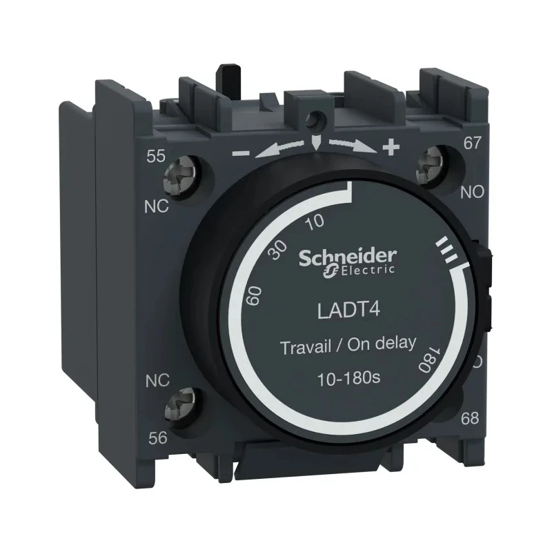 Schneider Electric TeSyS D Pneumatic Timer 10A 690V ON Delay 10-180 Seconds LADT4