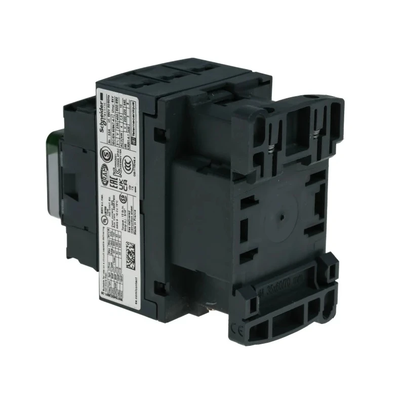 Schneider Electric Contactor, 230V AC Coil Voltage, 3-Pole, 18A Current, 7.5kW Power Rating, 3 NO Contacts, 690V AC LC1D