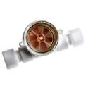 Gems Sensors RFI Series Flow Indicator 15L/min to 75L/min, Female Connection, Polypropylene Body 155480BSPP