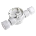 Gems Sensors RFI Series Flow Indicator 15L/min to 75L/min, Female Connection, Polypropylene Body 155480BSPP