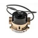 Gems Sensors RFO Series Flow Sensor 15L/min to 75L/min, Female Connection, Brass Body, 13.8 bar Pressure, 100°C 156262BSPP